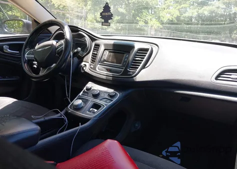 2015 Chrysler 200 Limited from USA, damaged, VIN 1C3CCCAB1FN724656